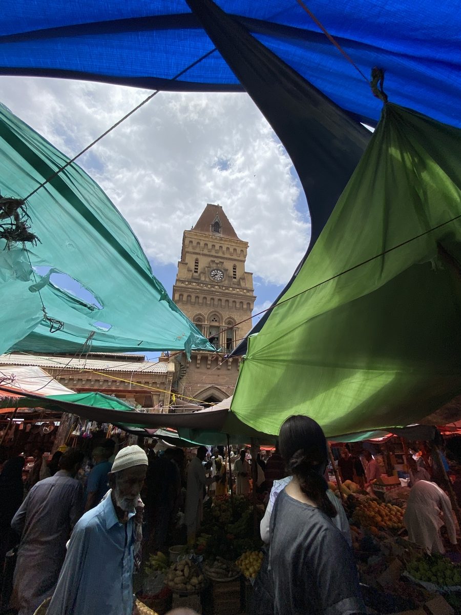 Empress Market - Karachi - Clock Tower